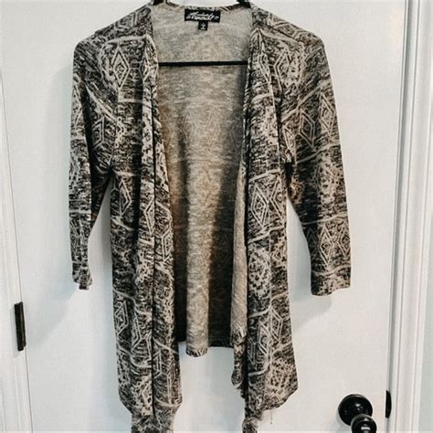 Absolutely Famous Metallic Cardigans 